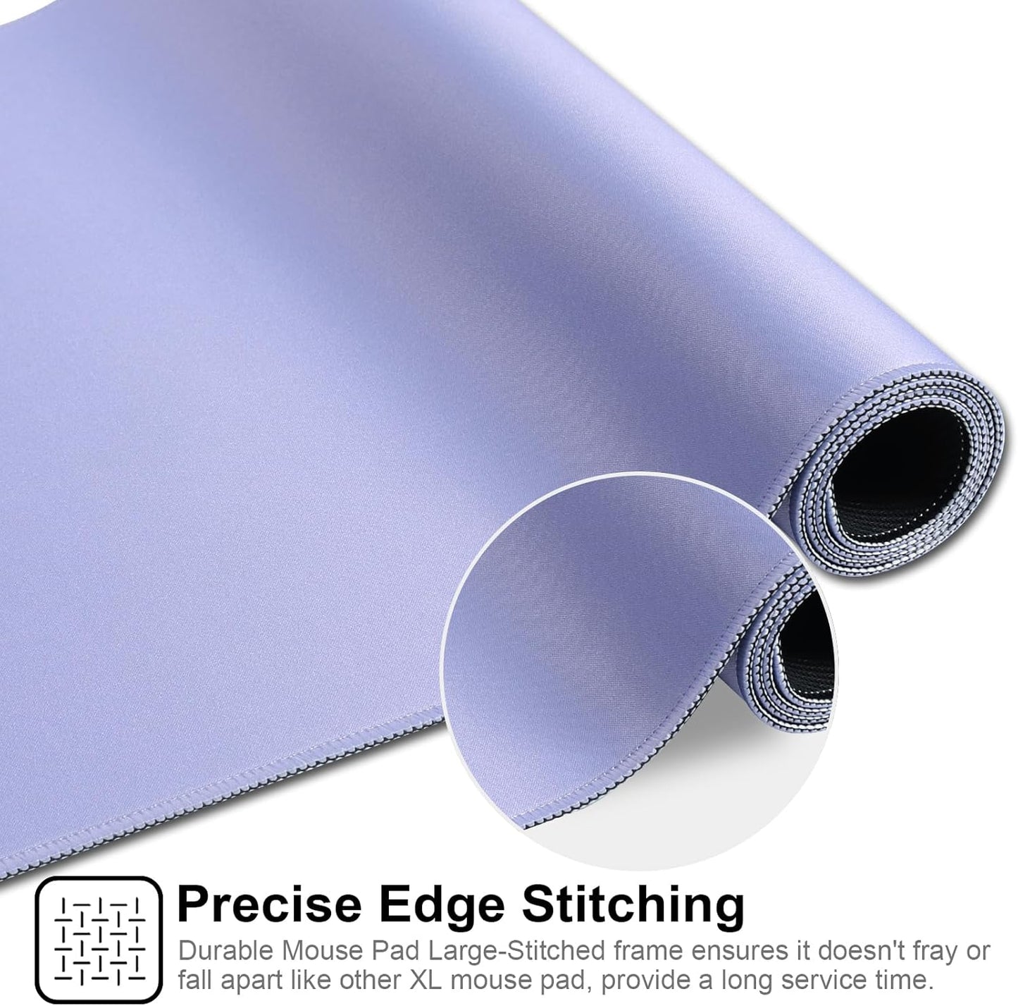 XXL Gaming Mouse Pad 35.4x15.7 Professional Large Mouse Pad & Computer Game Mouse Mat-90x40 Purpleus