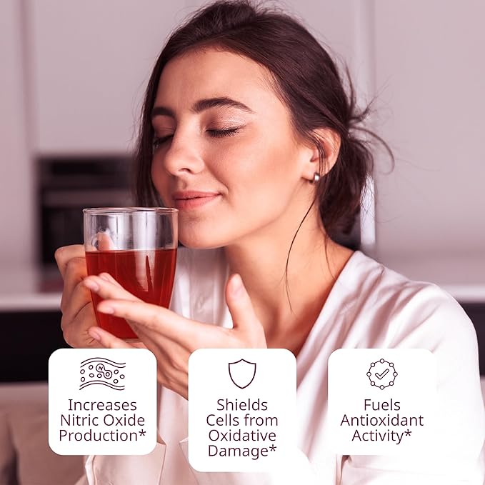 VINIA English Breakfast Black Tea K-Cup Pods, Made with Organic Tea, Infused with Piceid Resveratrol for Heart Health, Nitric Oxide, Physical Energy, Blood Flow, Keto, Kosher, NON-GMO. 30 Ct