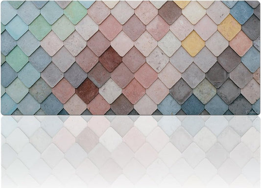 Large Mouse Pad Gaming XXL & Desk Keyboard Mat Size (35.4x15.7x0.1IN, 90x40 Xgezi)