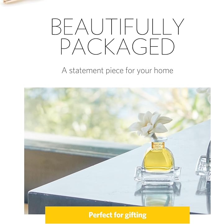 AGRARIA AirEssence & PetiteEssence Flower and Reed Diffuser Set, Luxury Home Fragrance Set, Scented Oil Reed Diffuser Gift for All Occasions