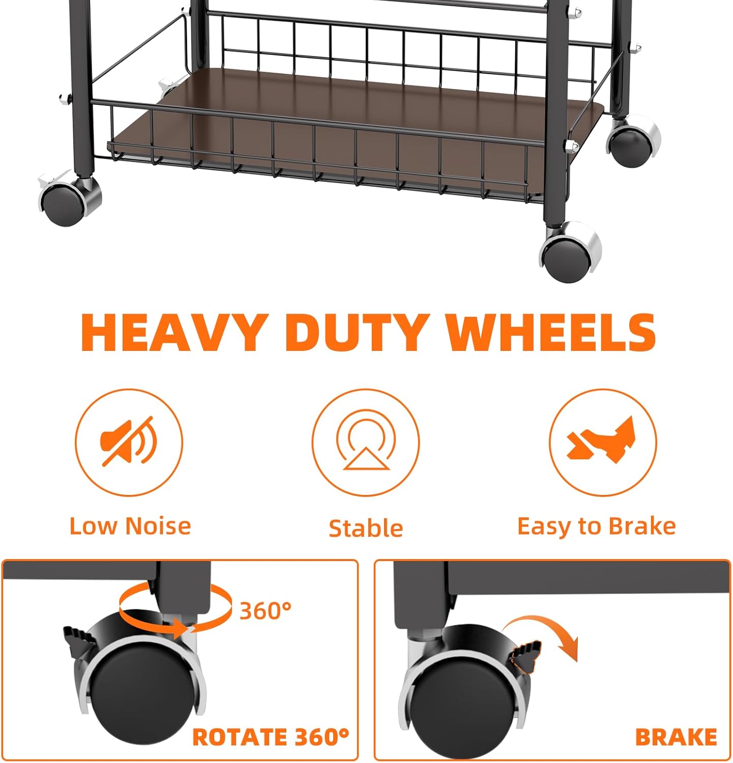 20 Slots Blueprint Holder, Double Layer Blueprint Storage with Sturdy PC Base Plate and 2 Brake Wheels for Office Organization, Storage Rack Rolling Cart, Construction Paper Organizer