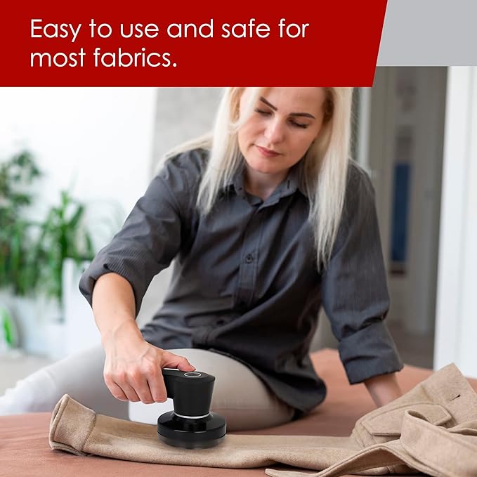 SMARTEK USA INC Black Smartek Rubberized Fabric Shaver