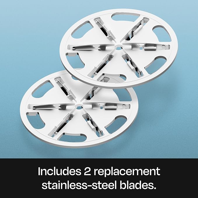 BUFF Fabric Shaver + Lint Remover, Sweater Defuzzer with 3 Motor Speeds, Remove Pills from Blankets, Couch, Clothing, Furniture, Stainless Steel Blade, USB-C Rechargeable – Black