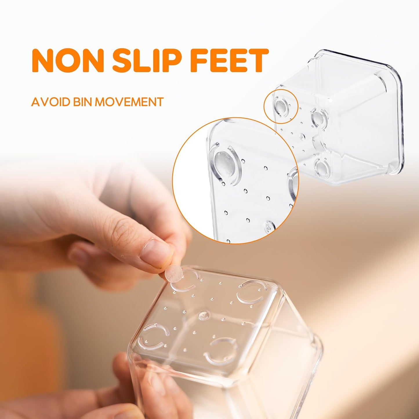 ITYLIFE CITYLIFE 2 PCS Plastic Storage Bins with Removable Tray Portable Craft Storage Box with Snap Clip Stackable Plastic Compartment Organizer Box for Jewelry, Widgets, Bead Organizer, Art Supply