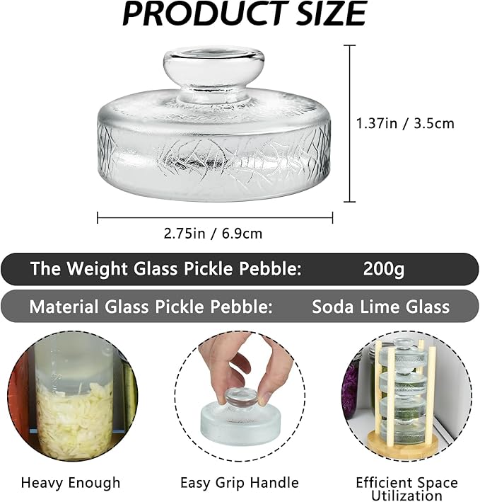 Artcome 22 PC Water Airlock Fermentation Kit - Easy Fermentation Kit for Wide Mouth Mason Jars - (Jars Not Included)