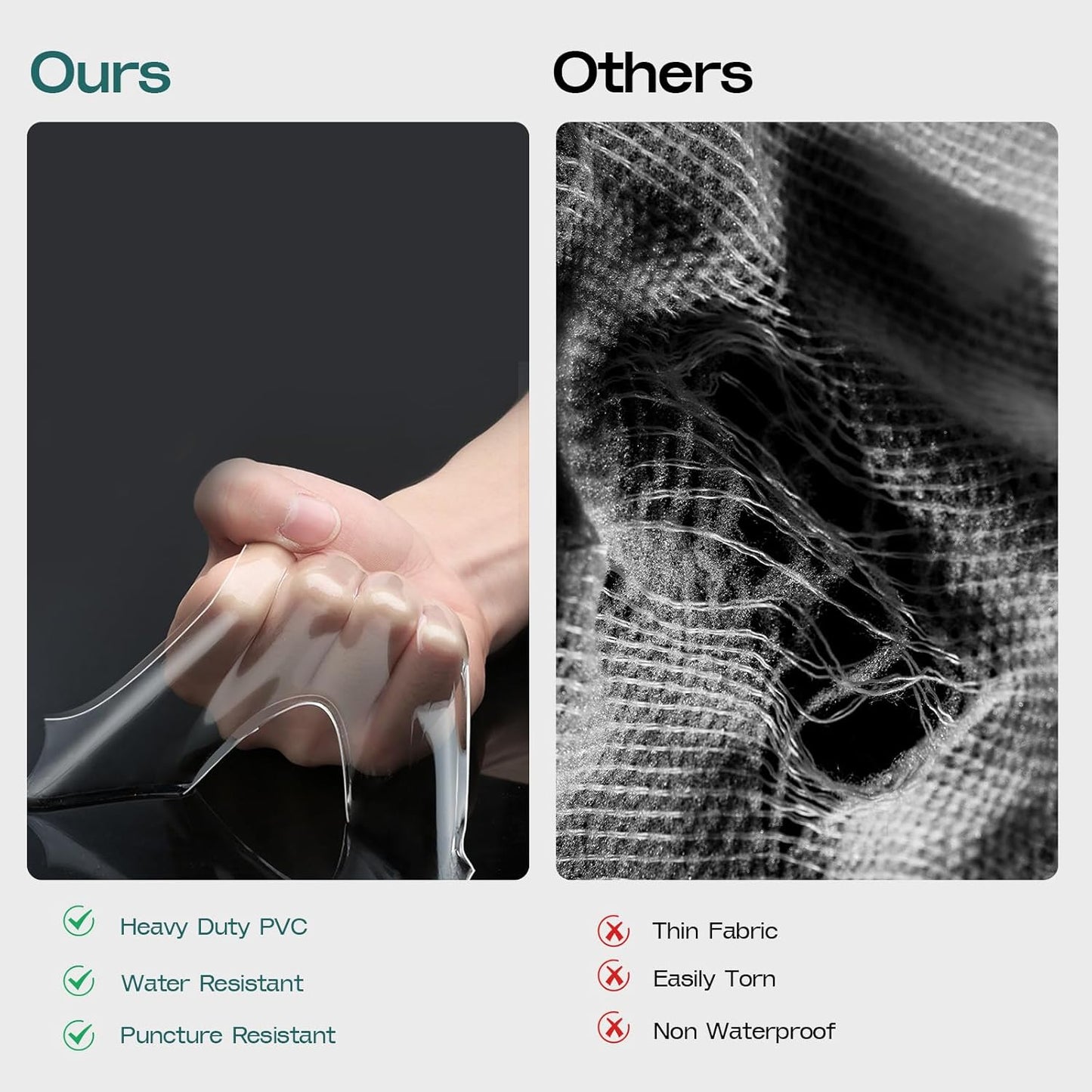 Hopack Under Bed Storage Bags Organizer, 22L Clear Storage Bags, Bags Organizer Clear Zipper Containers Bedroom, Storage Bag for Sweater, Clothes, Shoe Toy, Blanket, Sheet (Black,10PACK)