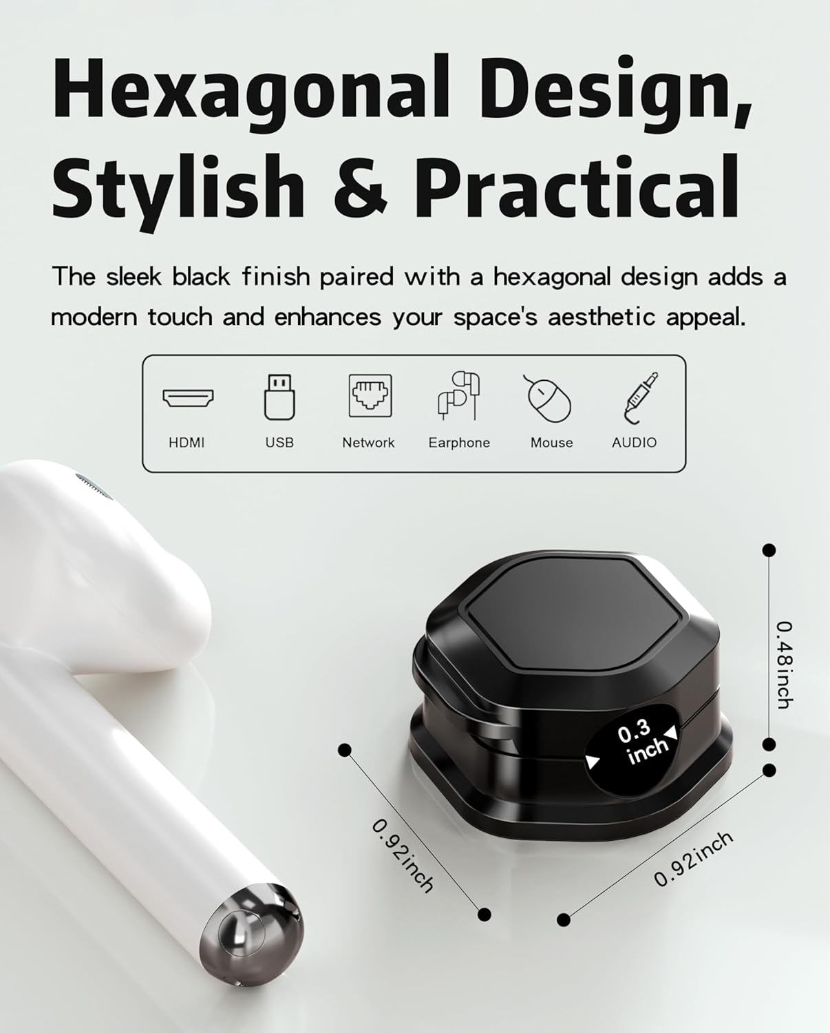 8 Pack Magnetic Cable Clips Cord Organizer-Adhesive Wire Holder, Under Desk Cord Holder Keeper for Home Office Desk Phone Car Wall Desktop Nightstand Cabinet