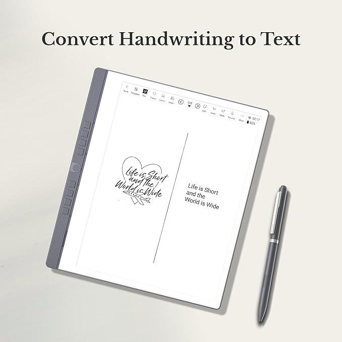 Penstar eNote Paper Tablet for Note Taking, 10.3" E Ink Display for Writing & Reading | Digital Stylus | Magnetic Cover, 2025