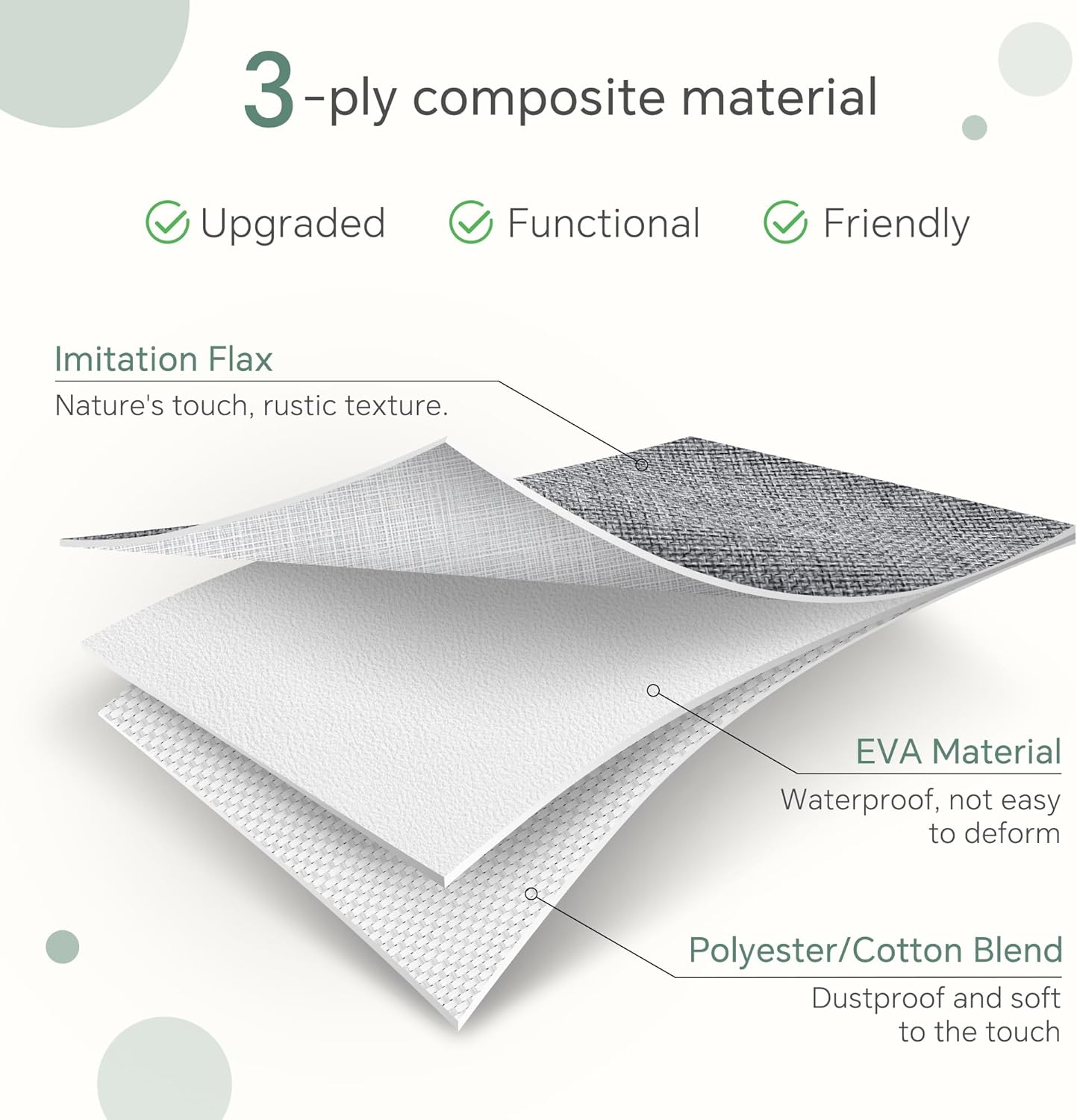 Cube Storage Baskets 6 Pack, 11x11 inch Foldable Cube Storage Bins with Leather Handles for Shelf Closet Nursery Toys (White/ Gray)