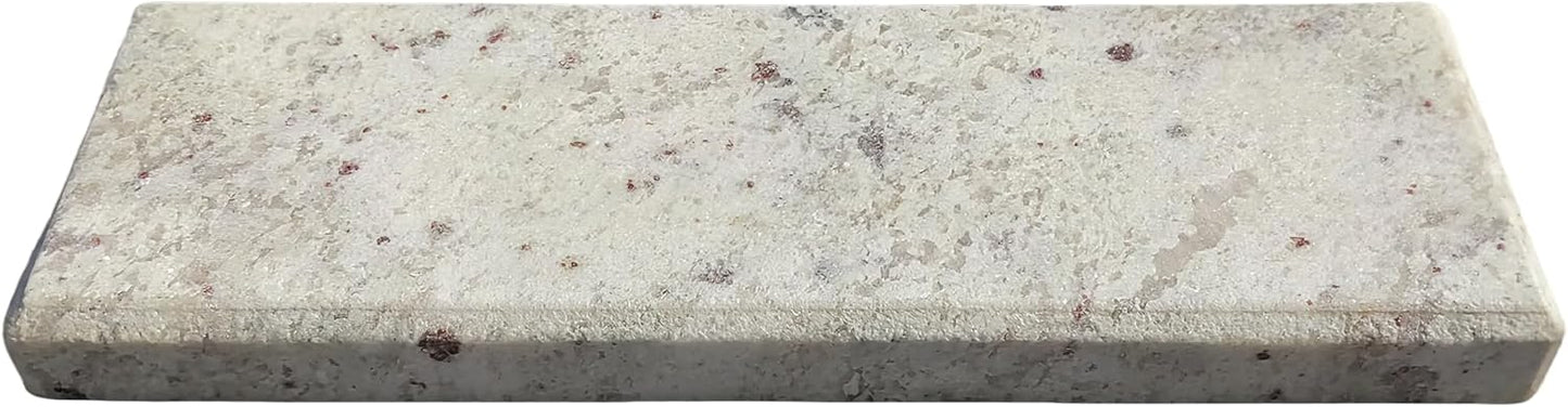 Vintage Marble Organizer Vanity Tray: 10.6” x 3.5” Decorative Tray for Bathroom Kitchen Coffee Table Entryway Storage, Royal Jade