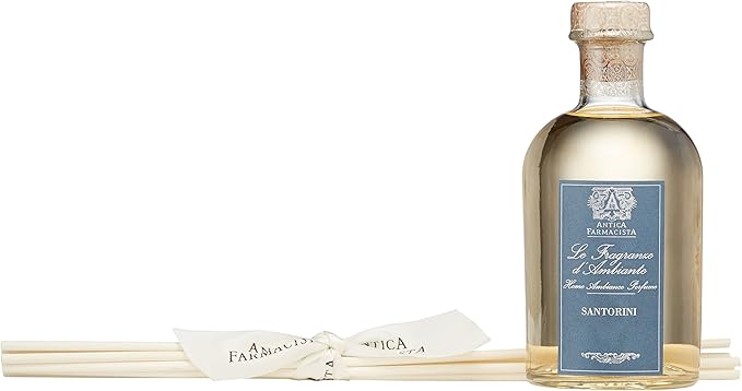 Antica Farmacista Home Ambiance Diffuser - Long-Lasting Reed Scent Diffuser - Luxury Room Freshener Gift - Santorini, 8.45 fl oz