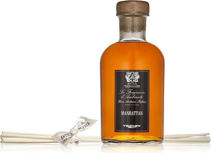 Antica Farmacista Home Ambiance Diffuser - Long-Lasting Reed Scent Diffuser - Luxury Room Freshener Gift - Cask, 16.9 fl oz