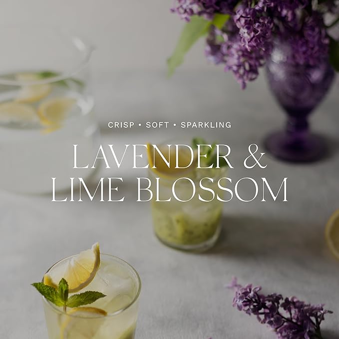 Antica Farmacista Home Ambiance Diffuser - Long-Lasting Reed Scent Diffuser - Luxury Room Freshener Gift - Lavender & Lime Blossom, 16.9 fl oz