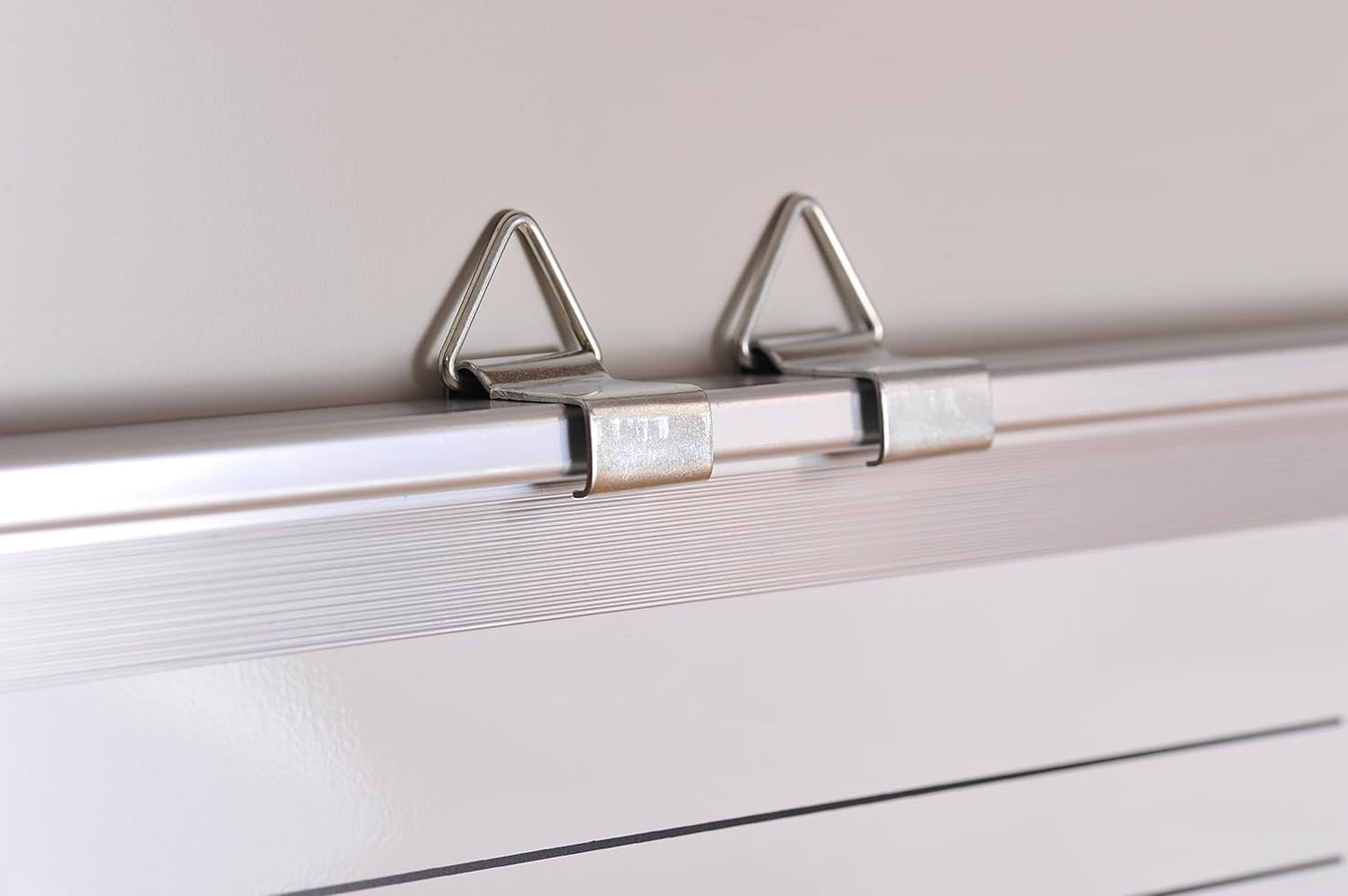 White Board Cork Board Combo - 24x18 in Dry Erase Board with Cork and 1 Magnetic Eraser, 4 Dry Wipe Markers, 4 Magnets and 10 Pins - Wall Hanging Whiteboard with Corkboard for Home and Office