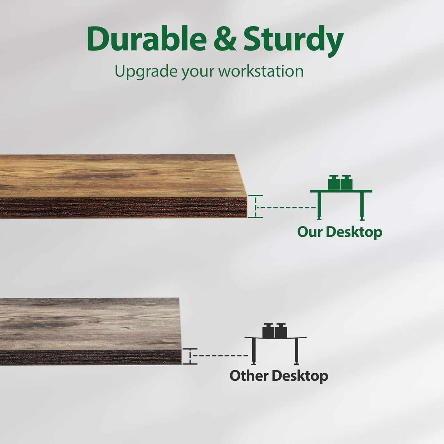 Agilestic Electric Standing Desk, Large 71 x 24 Inches Height Adjustable Desk, Sit Stand Up Workstation for Home Office, Ergonomic Rising Gaming Computer Table with Memory Preset, Rustic Brown