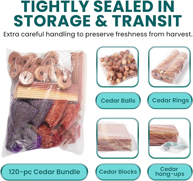 36 Cedar Blocks for Clothes Storage - Cedar Chips for Closets and Drawers - Moth Balls Repellent for Closets - Cedar Planks - Cedar for Closets - Cedar Hangers for Closet - Cedar Wood for Closets