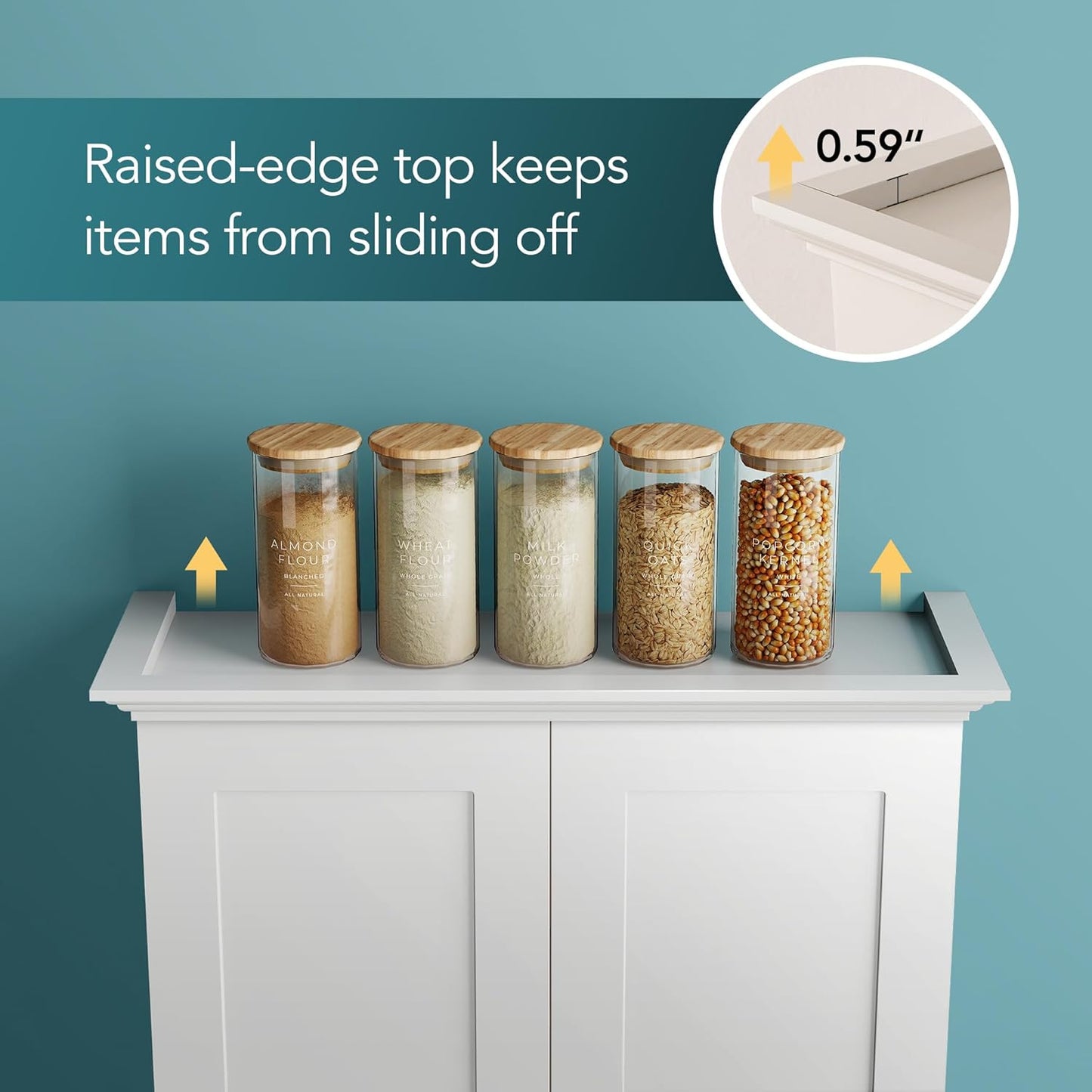 Medicine Cabinet -Bathroom Cabinet Wall Mount with DIY Lighting Unique Top and Dual-Tone Design, Over The Toilet Saver Storage Cabinets