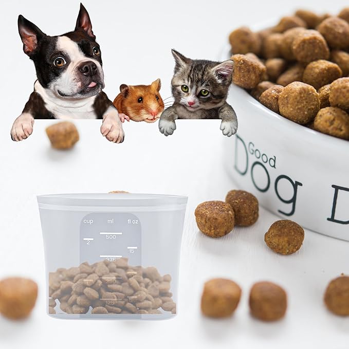 Platinum Silicone Food Storage Bag Reusable Silicone Freeze Bag Snack Bag, Wide Base Stand-up, White Translucent, 3pcs BPA Free Freezeable Microwaveable Dishwasher, Christmas Gift