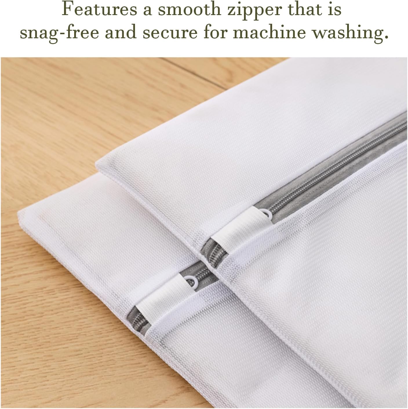 3Pcs Mesh Laundry Bags with Sturdy Zipper, Durable Laundry Room Essentials, Travel Storage Organize Bag, Clothing Laundry Delicates Washing Bags for laundry, Blouse, Bra, Stocking, Underwear, XYD-AA