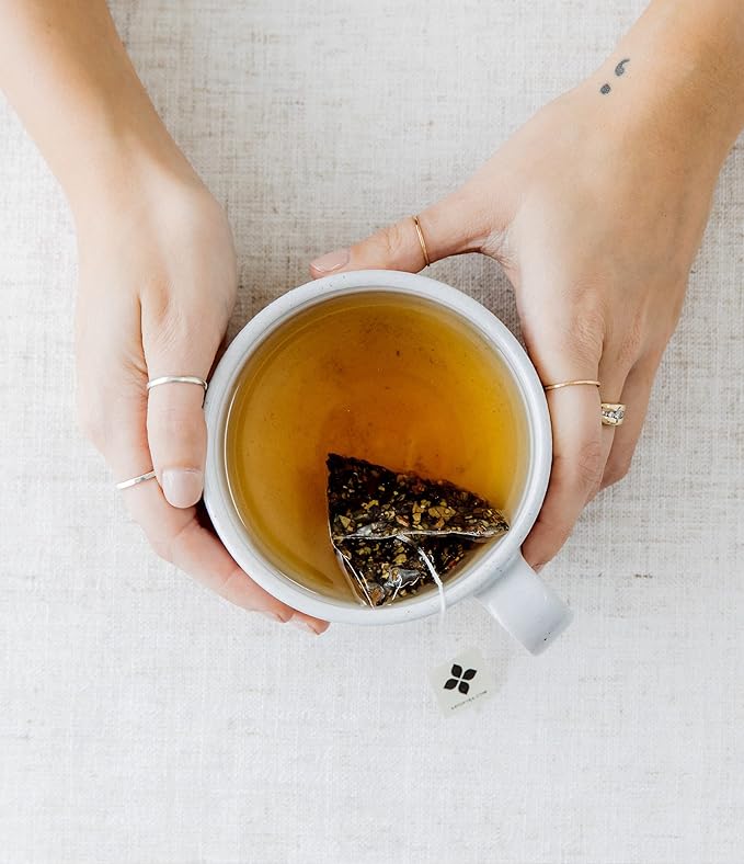 Art of Tea | Assorted Tea Sampler | 12 Count Sampler Box | Breakfast Tea, Earl Grey Creme, Egyptian Chamomile (Non-Caffeinated), French Lemon Ginger (Non-Caffeinated), Green Pomegranate, Mint Green, Tali's Masala Chai, Happy Tea, and White Coconut Creme