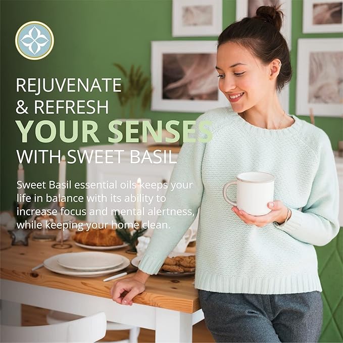 Capri Essentials All Purpose Cleaning Wipes, Natural Household Cleaning Supplies, Bathroom and Kitchen Cleaner with Essential Oils, Almond Oil, Eucalyptus & Peppermint, Sweet Basil Scent, 70 Wet Wipes