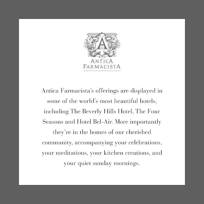 Antica Farmacista Home Ambiance Diffuser - Long-Lasting Reed Scent Diffuser - Luxury Room Freshener Gift - Santorini, 8.45 fl oz