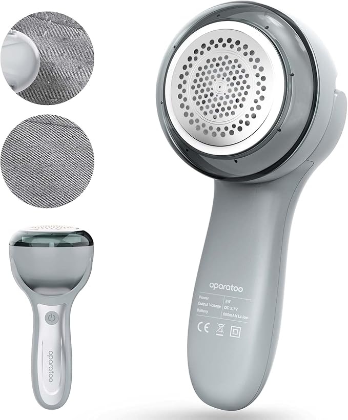 Fabric Shaver Defuzzer, Portable Lint Remover for Clothes, 2 Modes Rechargeable Sweater Shaver Effectively Remove Fuzz and Lint Ball for Furniture Couch Carpet Curtain Clothes