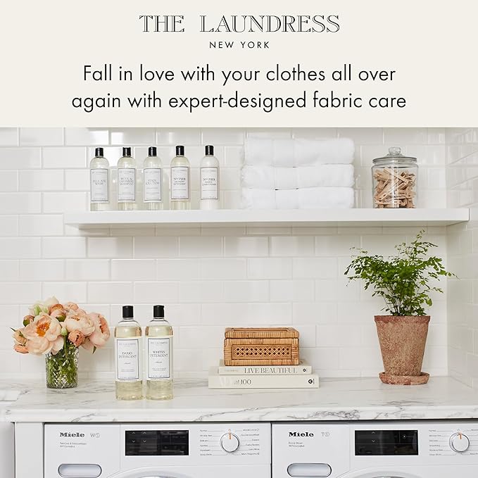 The Laundress Stain Solution, Laundry Stain Treatment, Stain Remover for Makeup, Red Wine, Coffee, Grass, & More, 16 Fl Oz