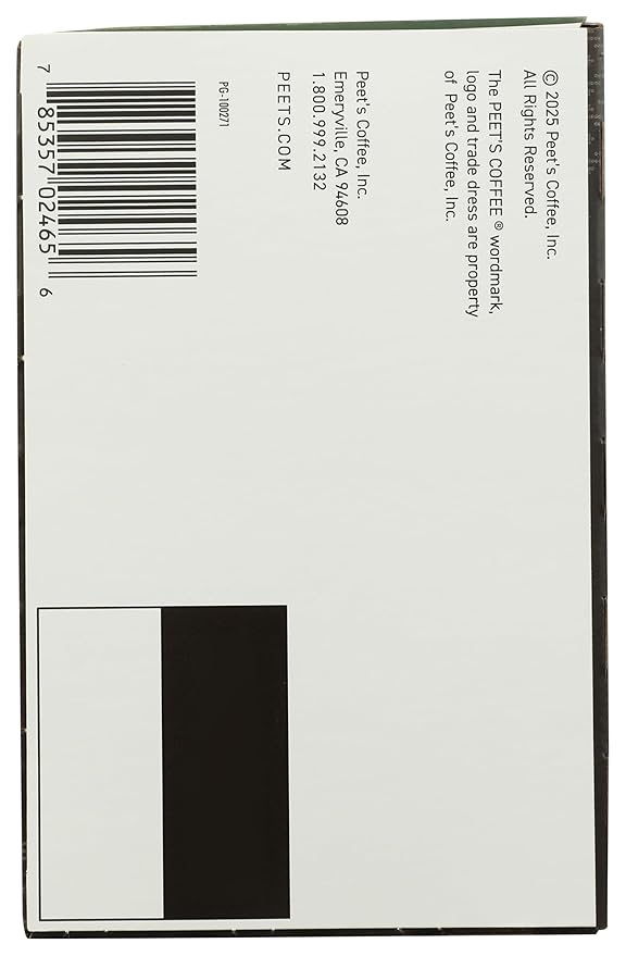 Peet's Coffee House K Cup Coffee Pods for Keurig Brewers, Dark Roast, 10 Pods, 4.4 oz
