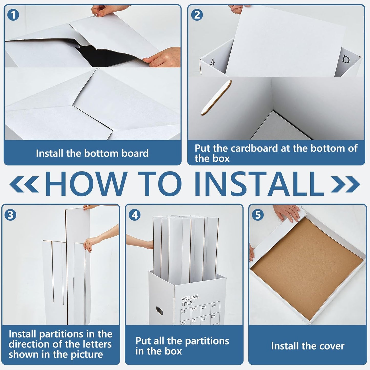 PerKoop 1 Pack Blueprint Holder Storage Organizer for Storing Poster Anchor Charts 16 Slots 25 x 14.2 x 14.2 Inch Blueprint Roll File Holder for Architectural Map School Office Home Items
