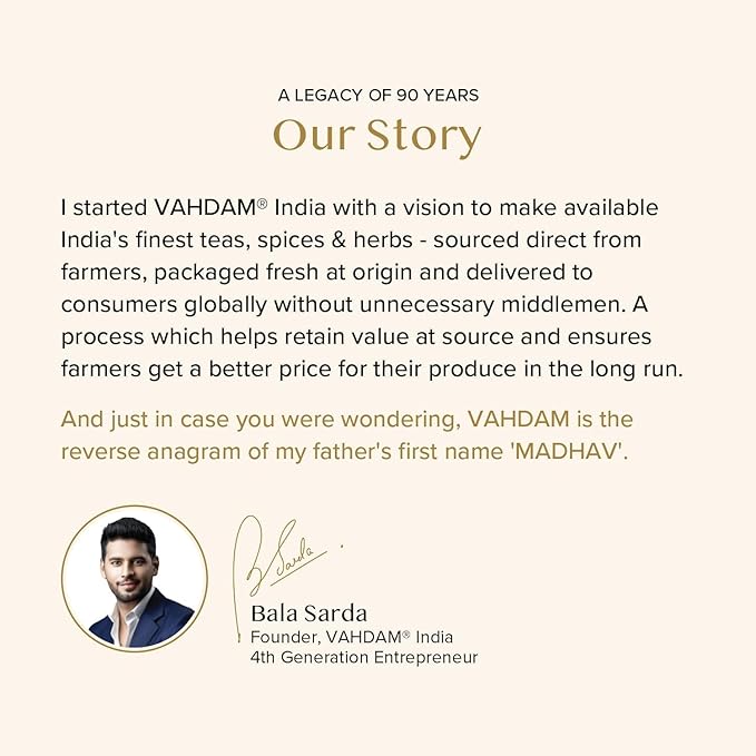 VAHDAM, Assorted Chai Tea Variety Pack (6 Delicious Flavors, 36 Eco Friendly Pyramid Tea Bags) Caffeinated, Gluten Free, Non GMO | Indian Masala Chai Tea Blends | Tea Gift Sets for Men and Women