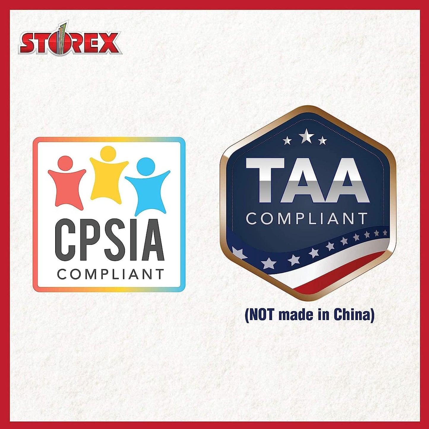 Storex Mini Classroom Caddy, Multipurpose Classroom Organizer with Handle, Red, Pack of 12 (01063U12C)