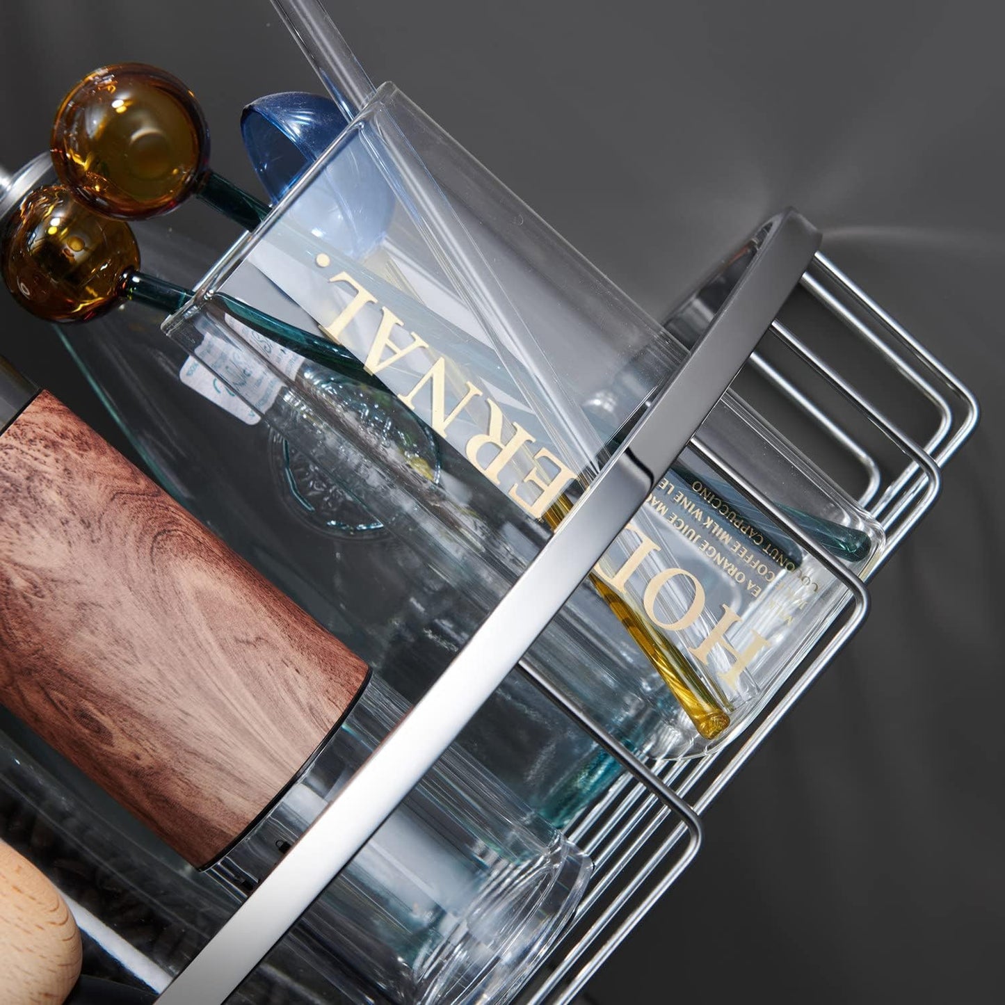 Corner Shower Caddy Organizer, SUS304 Stainless Steel Heavy Duty Rust-Proof Shelf Shampoo Holder, Wall Mounted Storage Rack for Bathroom Kitchen, 2 Packs Polished Chrome