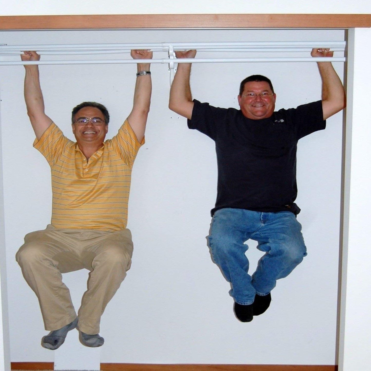 EZ SHELF- Closet Shelf with Hanging Rod, Expands 42-74", Silver, Closet Shelves Hold 200 lbs, Easy Install Closet Organizer to 1 Side Wall & Back Wall, Closet Wire Shelving & Laundry Shelf Alternative