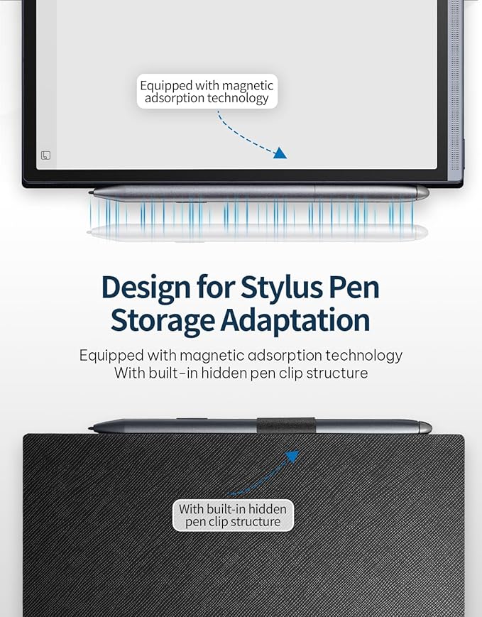 AINOTE Air 2 Bundle, 8.2" AI E Ink Tablet, Smart Paper Note-Taking Tablet with Stylus & Adjustable Light, ChatGPT-Powered Multi-Language Transcription, Meeting Minutes Schedule Management