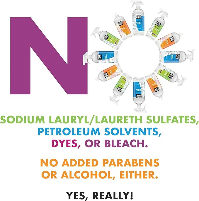 Better Life Floor Cleaner Concentrate- Liquid Multipurpose Cleaner for Wood, Tile, Laminate, Vinyl, Bamboo - Citrus Mint 32oz