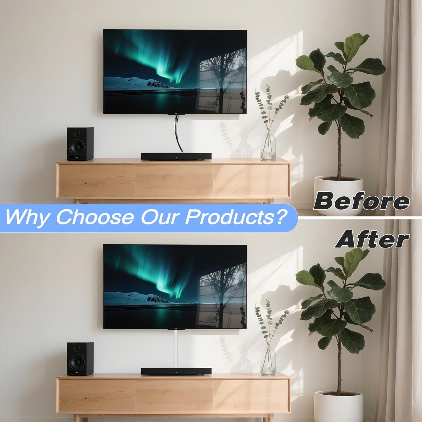 118" Silicone Cord Hider for 2-3 Cords,Flexible Side-Opening Self-Adhesive Cord Covers for Wires on Wall Mount TV,Easier Setup for Home Office Cable Management Wire Hider,1.1" W x 0.6" H,White