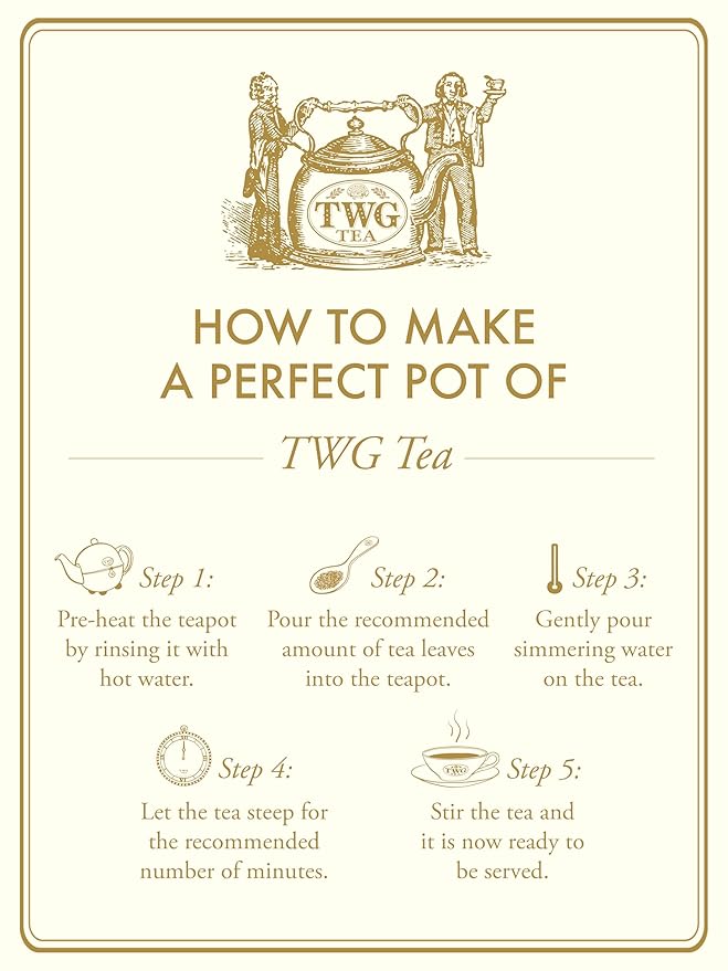 TWG Tea | Alexandria Tea | Green Tea | Spearmint & Spices | Haute Couture Tin, 100g | Gift Set