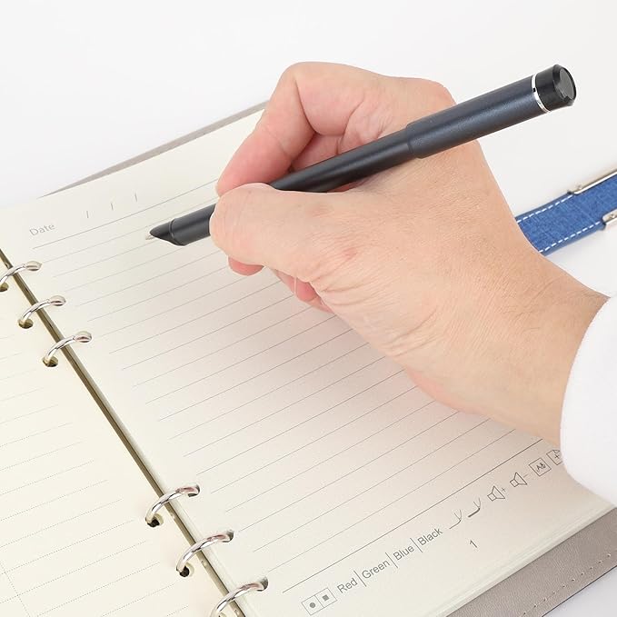 Digital Smart Pen and Notebook, Real Time Sync for Digitizing, Convert to Text, Offline Storage, Sharing Paper Notes, Smartpen Writing Set for Phones, Tablets, Study Notes (Blue)