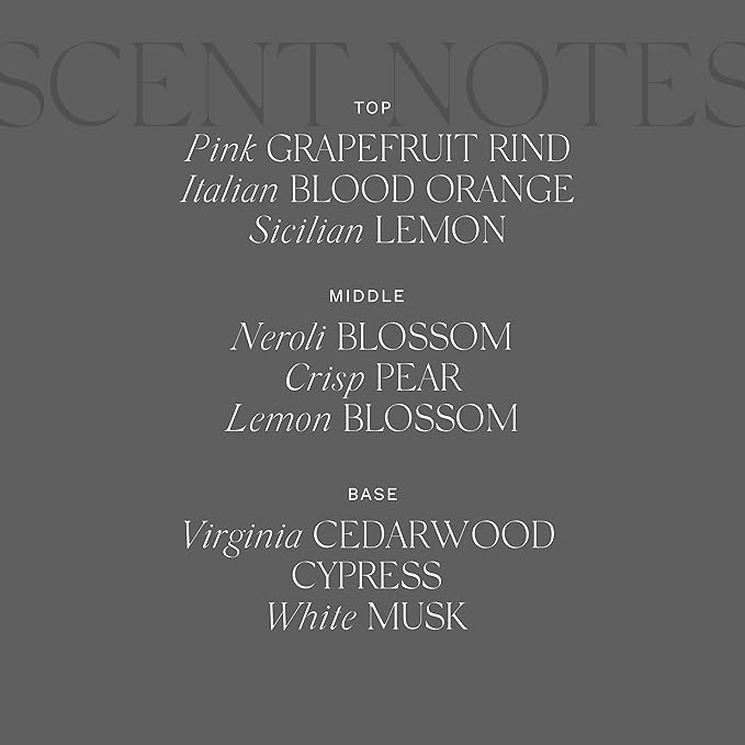 Antica Farmacista Home Ambiance Diffuser - Long-Lasting Reed Scent Diffuser - Luxury Room Freshener Gift - Grapefruit, 8.45 fl oz