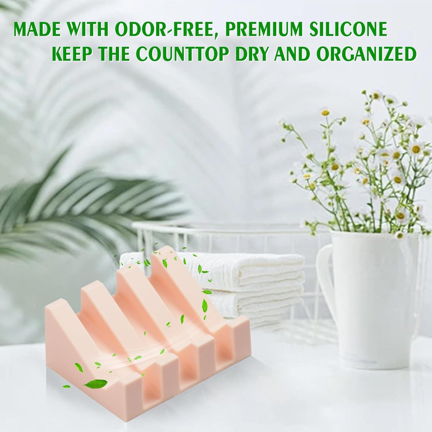 Self Draining Soap Dish,Silicone Suction Cup Soap Holder, Bathroom Soap Dish for Bar Soap,Can Extend Soap Life,Bathroom, Bath Tub, Kitchen Sink (3, Pink)