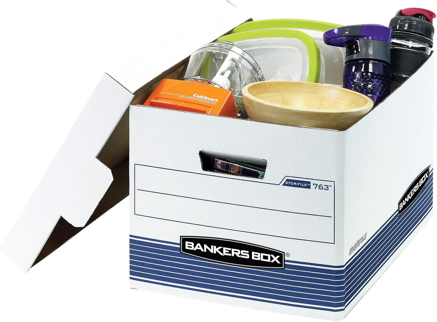 Bankers Box 30-Pack Medium Duty File Storage Boxes with Lids, FastFold Assembly, Letter/Legal, STOR/FILE, (0076316)