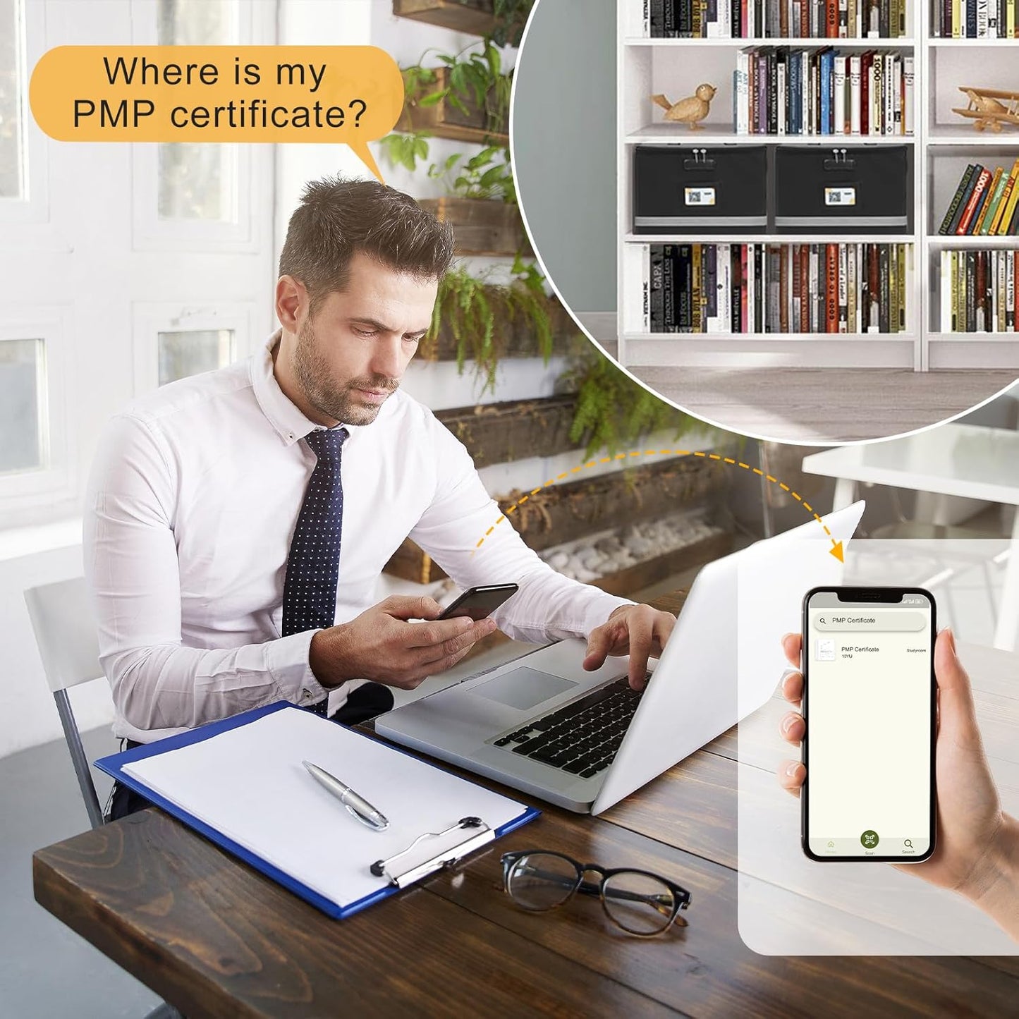 Small Next of Kin Box Organizer with 5 A4 Hanging Folder,Important Document Organizer with Combination Lock Fireproof File Box with Smart Labels for Letter Certificate,(S:13 * 6.3 * 8.3in)