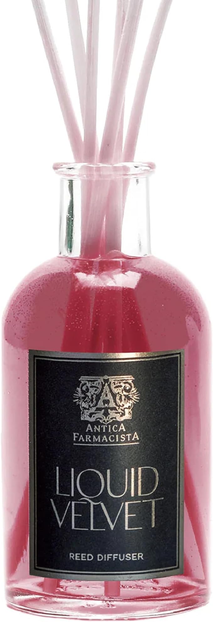 Antica Farmacista Home Ambiance Diffuser - Long-Lasting Reed Scent Diffuser - Luxury Room Freshener Gift - Liquid Velvet, 3.4 fl oz
