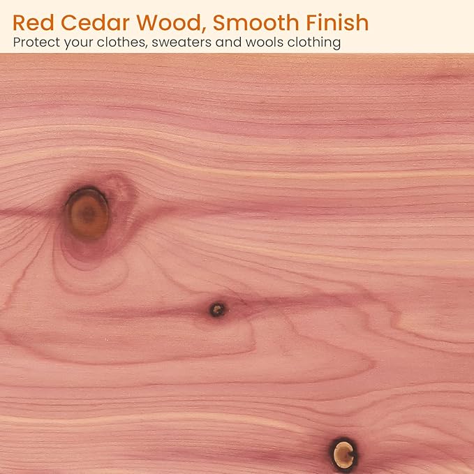 Homode Cedar Closet Liner Planks, Set of 8 Drawer Liners, Tongue and Groove, Aromatic Cedar Wood Panels for Clothes Storage, 11.5 x 4 x 0.4 Inches