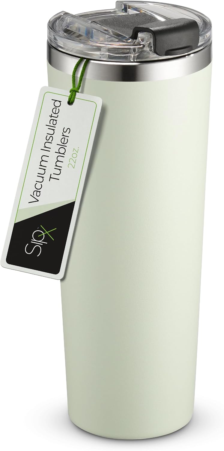 SIPX™ Triple-Insulated Tumblers - 22oz. Premium Modern Tumbler With Lid, insulated Cup Keeps Hot For 6 Hours, Stainless Steel Tumbler Made Of Sustainable Material, Coffee Travel Mug For Home & Office