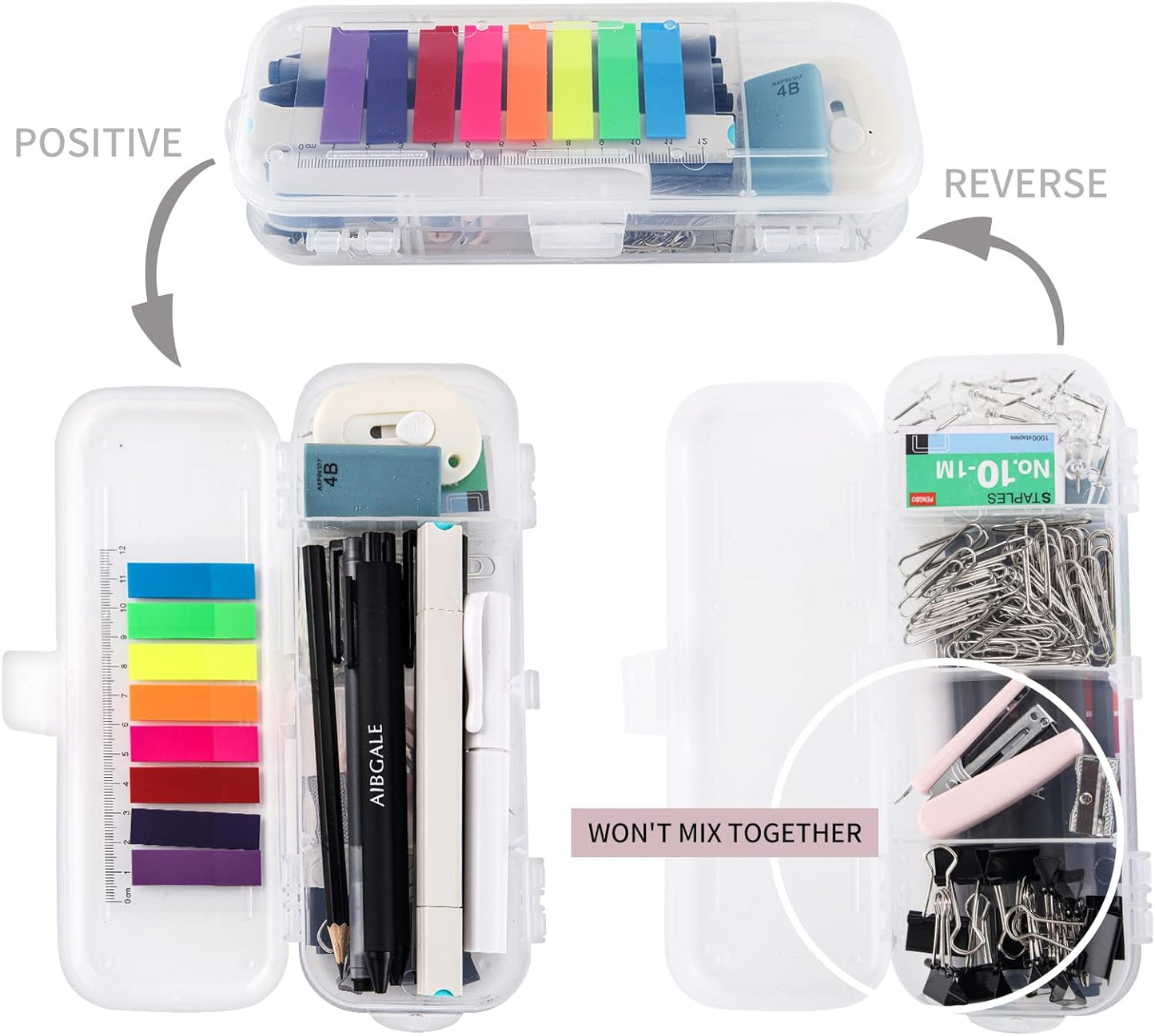 123 Pcs Office Supplies Kit with Desk Organizers, Office Stationery Set, Mini Office Supply Kit Includes Stapler, Paper Clips, Push Pins, Highlighters for Desktop Accessories Set, School Supplies