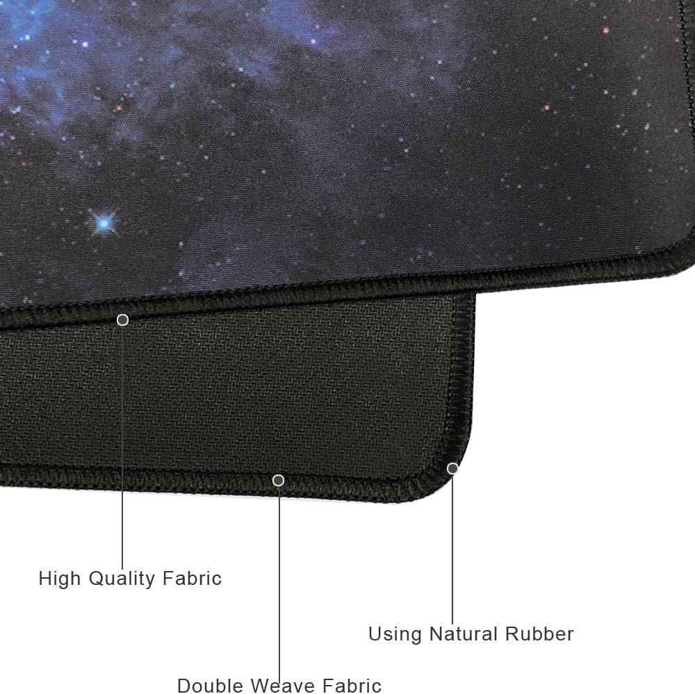 XXL Professional Large Mouse Pad & Computer Game Mouse Mat (35.4x15.7x0.1IN, Sky Girl)