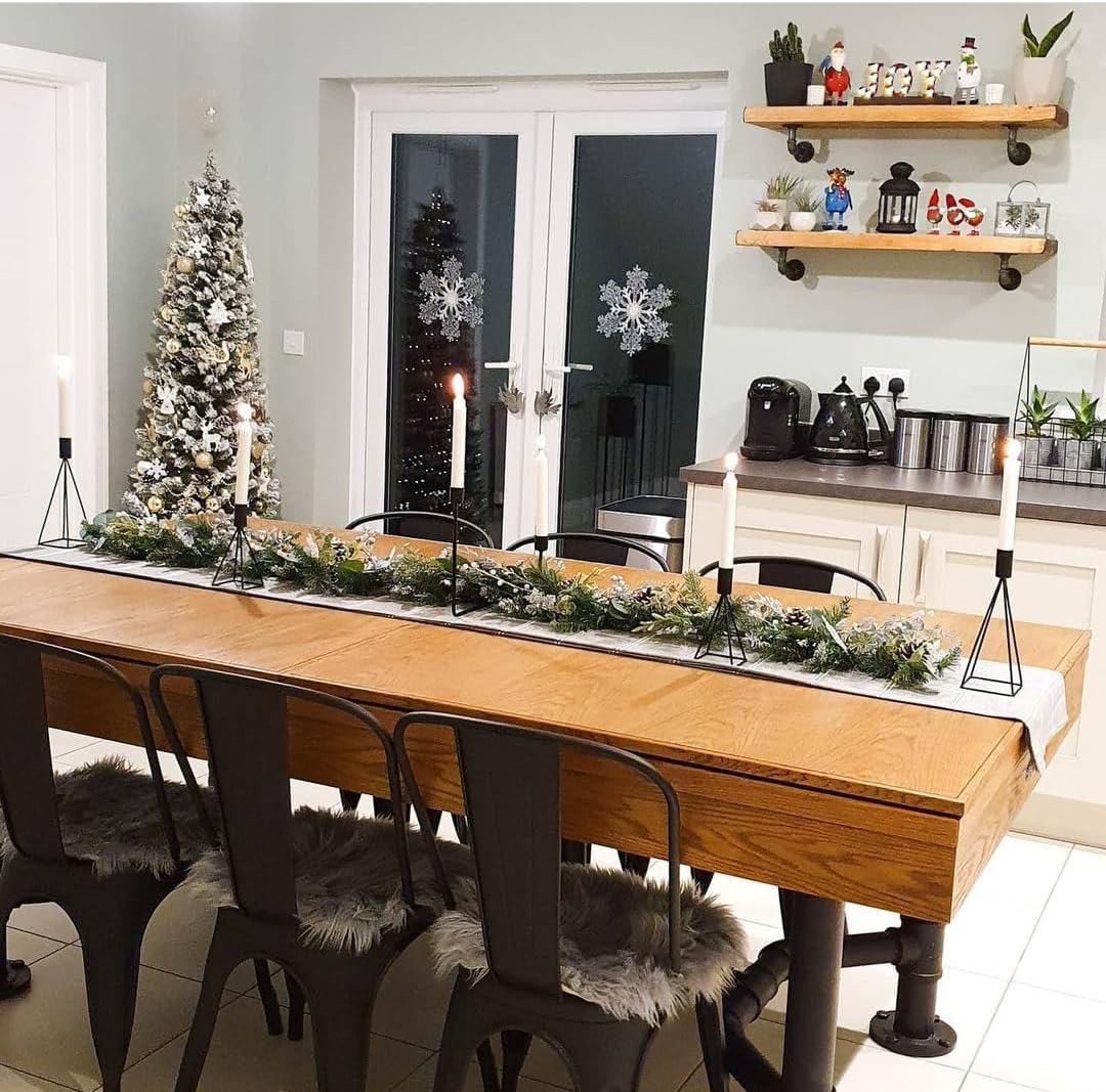 IEO Industrial Pipe Shelving Shelf,Pipe Wall Shelves Wood Shelf,Kitchen Shelves Shelving, 36 Inches Wood Long Floating Shelves for Wall Farmhouse Pipe Book Shelves Natural for Kitchen,Living Room