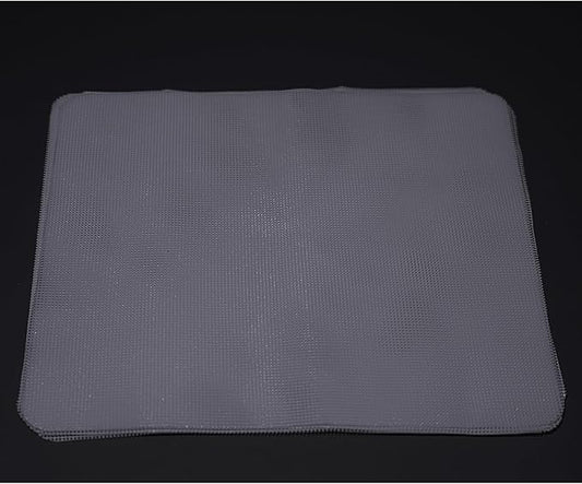 Non-Stick Silicone Dehydrator Liners: 12.5x9.8 inch Fit Cercker/DBC-07A/DBC-14A BPA-Free Easy Clean Reusable Mesh Sheets for Healthy Snacks 14-Pack